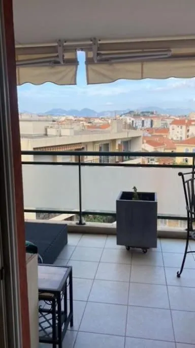 Apt Calme 2 Chambres Vue Degagee Cannes France