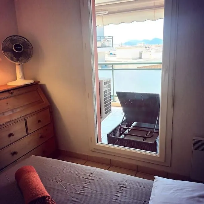 Apt Calme 2 Chambres Vue Degagee Cannes
